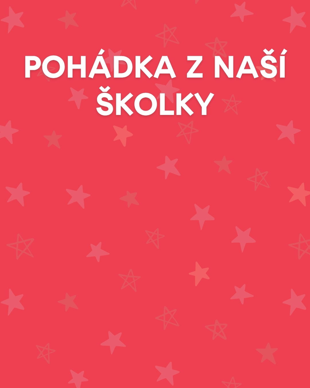 POH&Aacute;DKA Z NA&Scaron;&Iacute; &Scaron;KOLKY